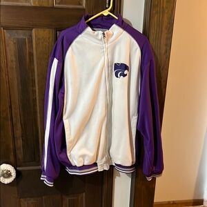 Purple and White Mens Jacket